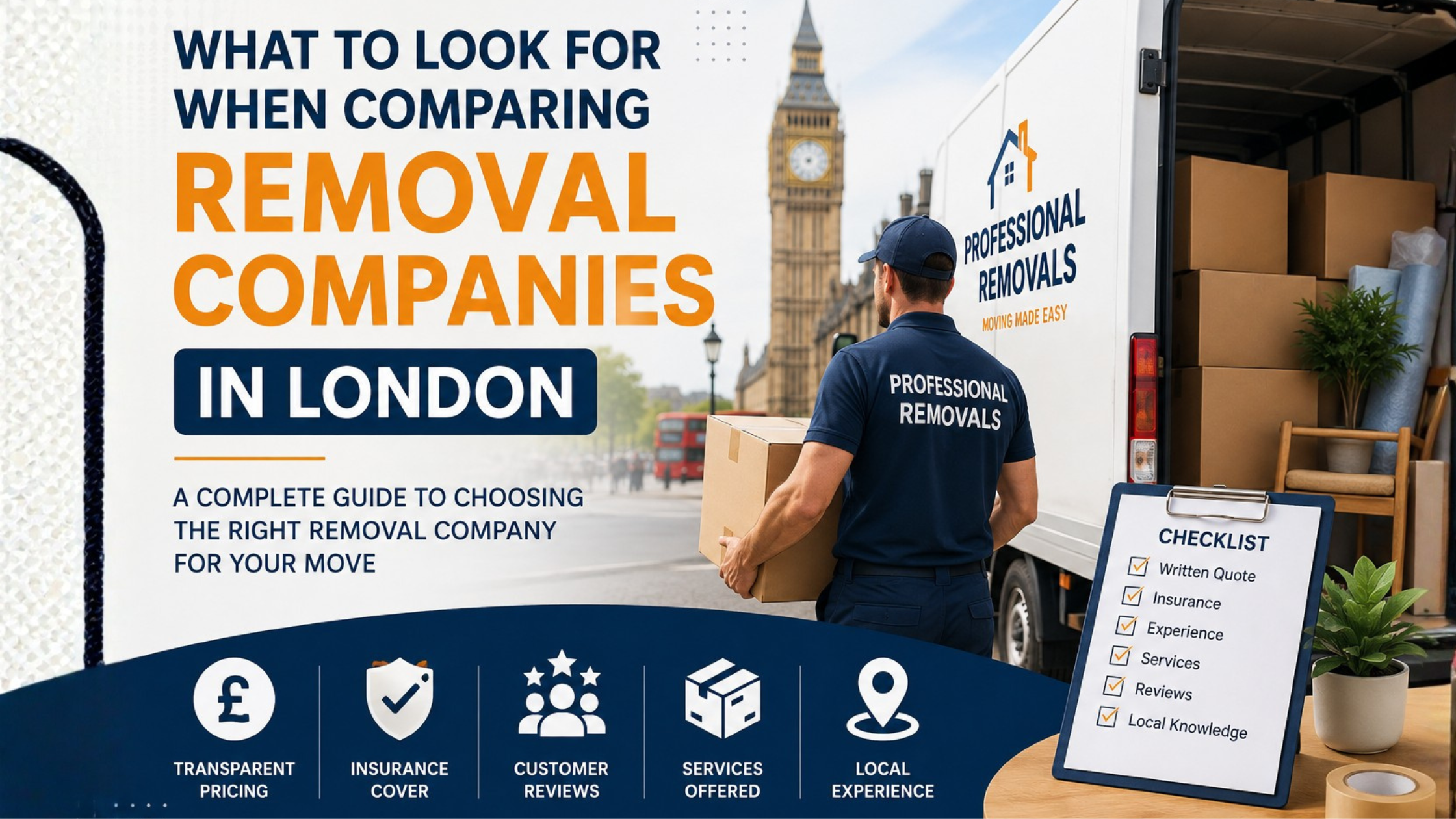 Removal Companies in London